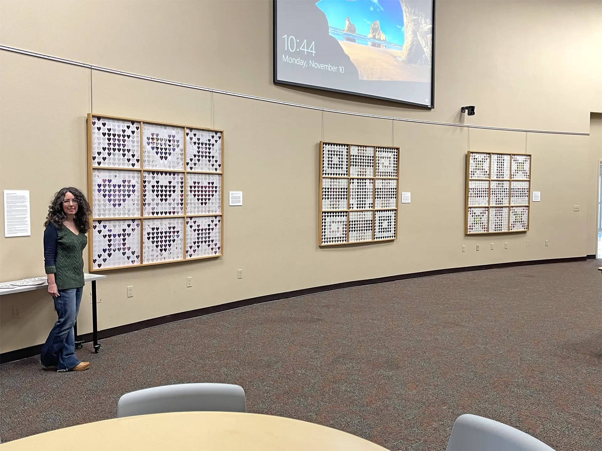 COVID 19 Memorial at NWACC with Monica Moore